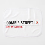 Dombie Street  Burp Cloth