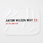 Anton Wilson Way  Burp Cloth
