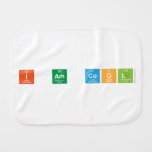i am cool  Burp Cloth