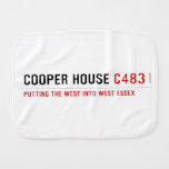 Cooper house  Burp Cloth