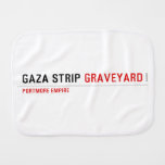 GAZA STRIP  Burp Cloth