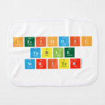 Periodic
 Table
 Writer  Burp Cloth