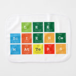 Lee 
 Science
 Matters  Burp Cloth