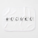 Welcome  Burp Cloth