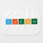 Science  Burp Cloth