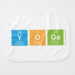 yoga  Burp Cloth