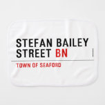 Stefan Bailey Street  Burp Cloth