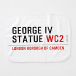 george iv statue  Burp Cloth