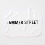 Jammer Street  Burp Cloth