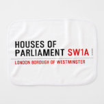 houses of parliament  Burp Cloth