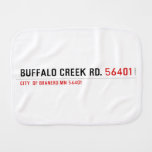 buffalo creek rd.  Burp Cloth