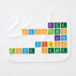 free 
 happiness
 life 
 vision 
 love peace  Burp Cloth