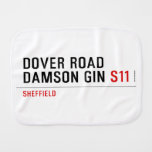 Dover Road  Damson Gin  Burp Cloth