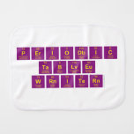 Periodic
 Table
 Writer  Burp Cloth