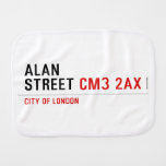 Alan  Street  Burp Cloth