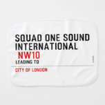 SQUAD ONE SOUND INTERNATIONAL   Burp Cloth