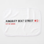 Kingsley Beat Street  Burp Cloth