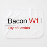 Bacon  Burp Cloth