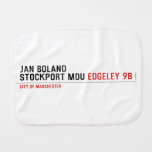Jan Boland Stockport MDU  Burp Cloth