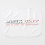 istanbul  Burp Cloth