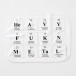Heavy
 Fukn
 Metal  Burp Cloth