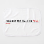 Froslass and glalie ln  Burp Cloth