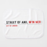 Street of anil  Burp Cloth