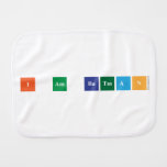 I am Batman  Burp Cloth