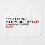 Total Lift Care 113 New Court Way  Burp Cloth