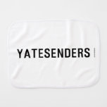 YATESENDERS  Burp Cloth