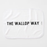 The Wallop Way  Burp Cloth