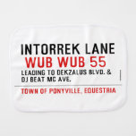 Intorrek Lane   Burp Cloth