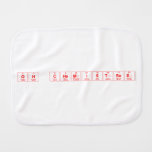 Oh Chemistree  Burp Cloth