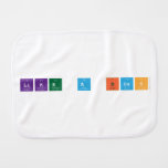 like a boss  Burp Cloth