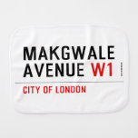 Makgwale Avenue  Burp Cloth