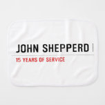 John shepperd  Burp Cloth