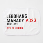 LEBOHANG MAHADY  Burp Cloth