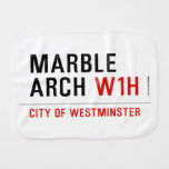 marble arch  Burp Cloth