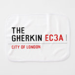THE  GHERKIN  Burp Cloth