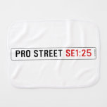 PRO STREET  Burp Cloth