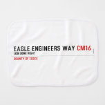 Eagle Engineers way  Burp Cloth