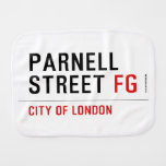 PARNELL STREET  Burp Cloth