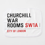 Churchill war rooms  Burp Cloth