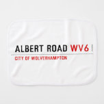 Albert Road  Burp Cloth