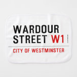WARDOUR STREET  Burp Cloth