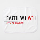 Faith w1  Burp Cloth