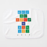 May
 the
 force
 be
 with
 you
 2019  Burp Cloth