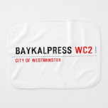 BAYKALPRESS  Burp Cloth