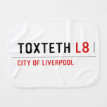 toxteth  Burp Cloth