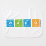 waldo  Burp Cloth